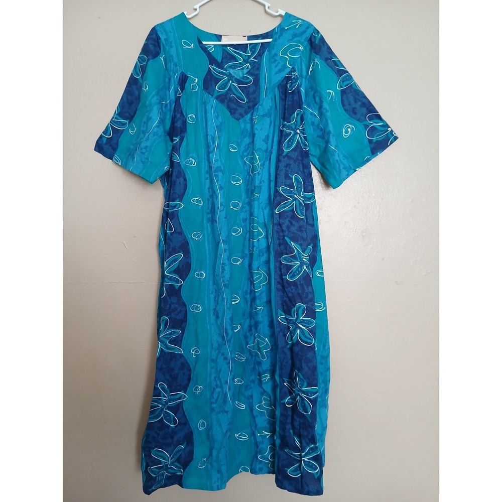 La Cera Dress 1x Caftan Midi Boho Bohemian Peasant Cottage Core Mumu Pockets